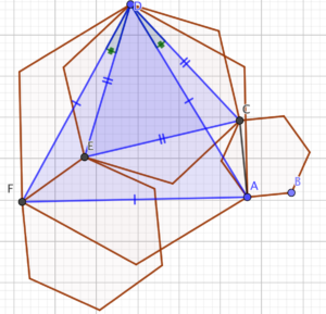 Four Hexagons (iv)